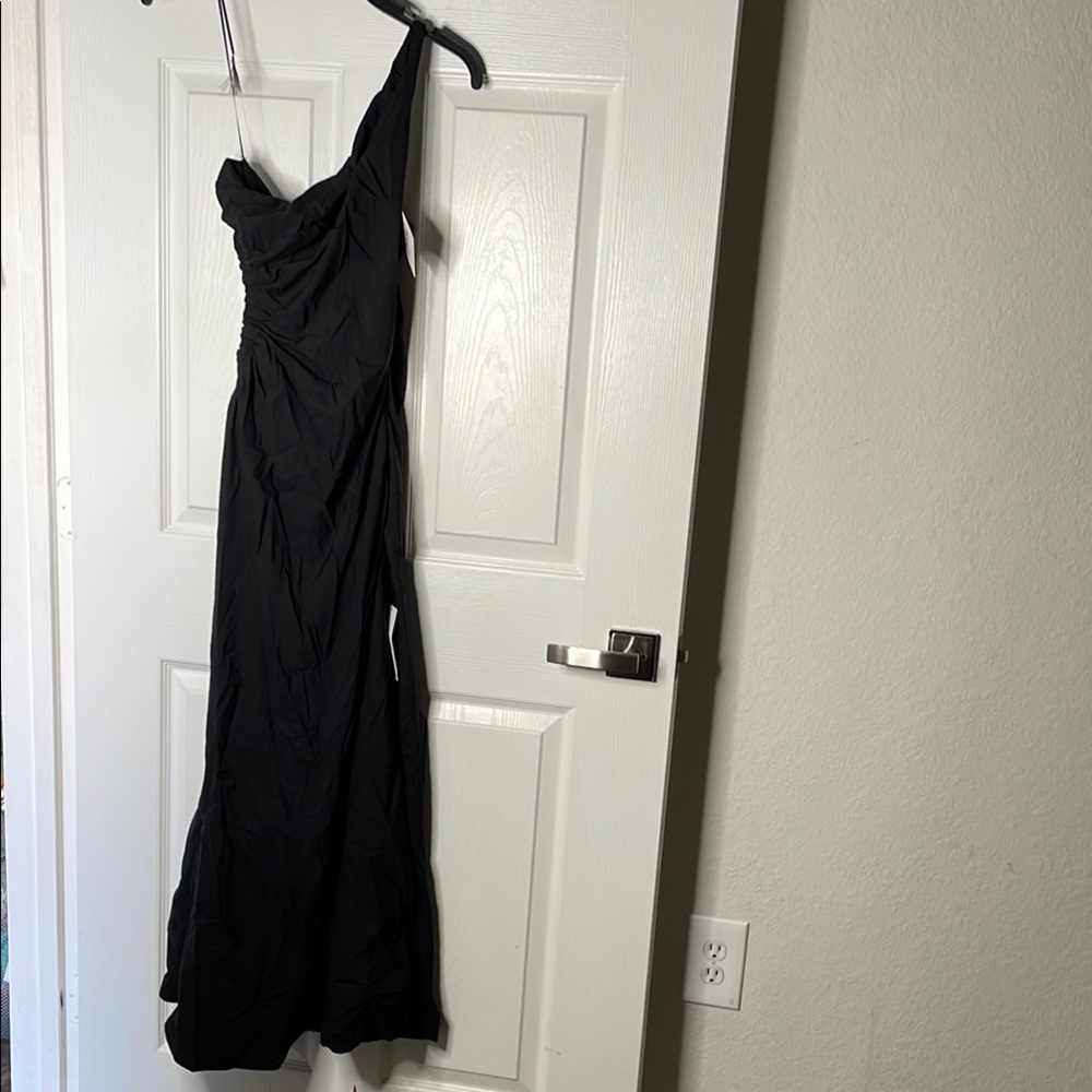 NWT Bardot cut out one shoulder maxi dress floor length gown